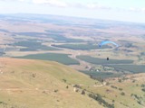 Over the back